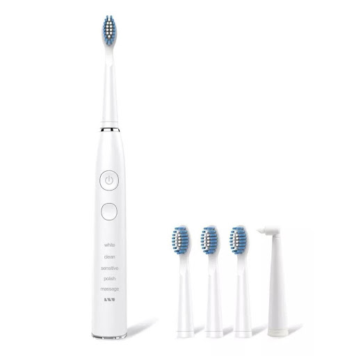 Cepillo Electrico Recargable con Cabezales Intercambiables UNIMARC Unidad x 1 