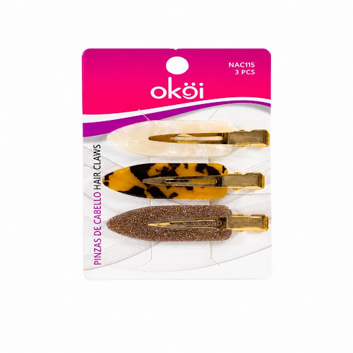 Pinzas para el Cabello x 3 Unds