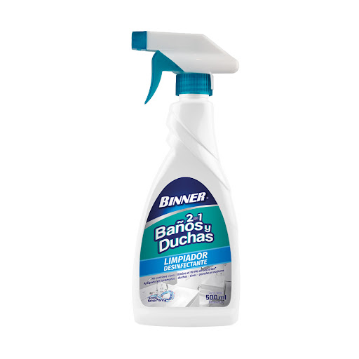 Limpiador Binner Antibacterial Baños Y Duchas Botella x 500 ml