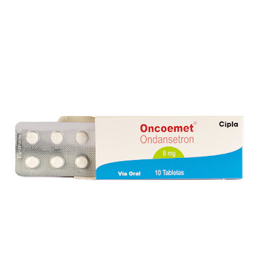 Oncoemet Ondansetrón 8mg Caja x 10 Tabletas  
