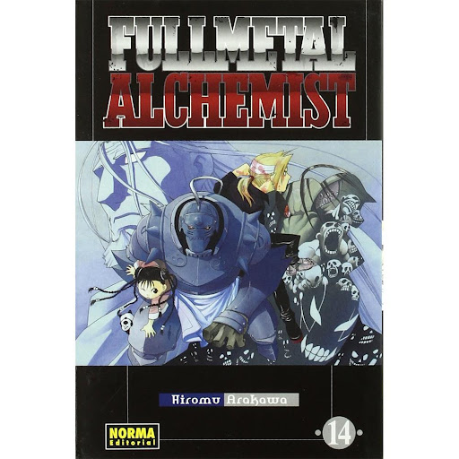Fullmetal Alchemist No. 14 Editorial Norma Libro x 1.0 FULLMETAL ALCHEMIST 14  Autores: Hiromu Arakawa  Colecciones: CÓMIC MANGA  Editoriales: NORMA Editorial  Series: FULLMETAL ALCHEMIST  ISBN 9788498474237 Fecha de venta 27/6/2008 Formato Tapa blanda co