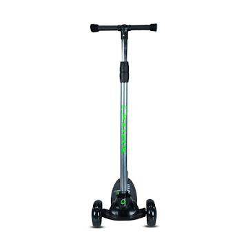 Monopatín Tri Scooter Qmax Para Niños Negro x 1 und  