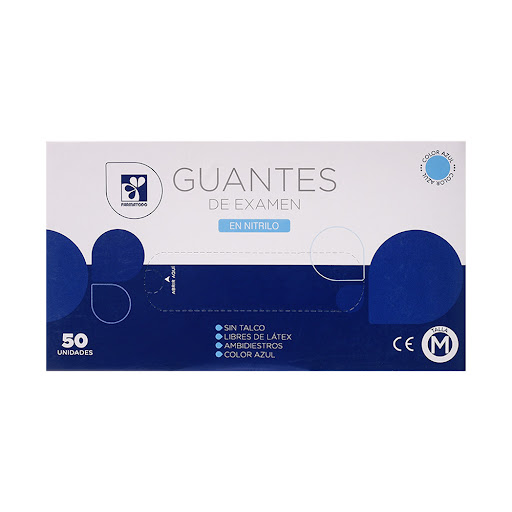 Guante Nitrilo Farmatodo   M Caja x 50 und
