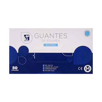 Guante Nitrilo Farmatodo   M Caja x 50 und  
