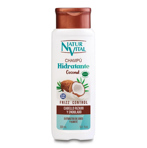 Champú Naturvital Hidratante Coconut  NATURVITAL Frasco x 1 Und