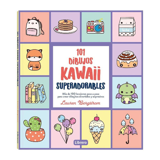 101 Dibujos Kawaii Superadorables Librero Libro x 1.0 101 Dibujos Kawaii Superadorables   Aprende a dibujar y colorear montones de cositas adorables con los originales proyectos de 101 dibujos kawaii superadorables. Las sencillas instrucciones paso a pas