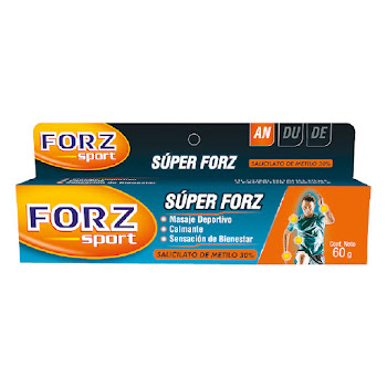 Super Forz Sport Salicilato de Metilo 30% Tubo x 60 gr  