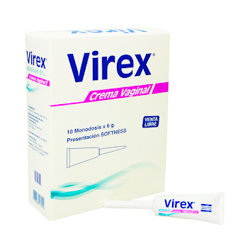 Virex Aciclovir 5% Eurofarma Crema Vaginal Tubo x 6 gr  