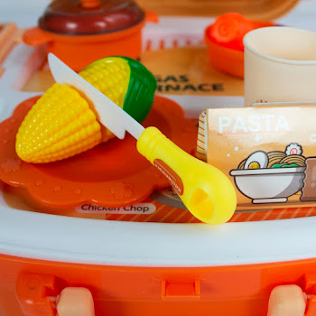 Set De Cocina Kitchen Backpack 3 En 1 Reditoys Maleta x 1 und  