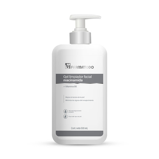 Gel Limpiador Farmatodo Con Niacinamida x 500ml