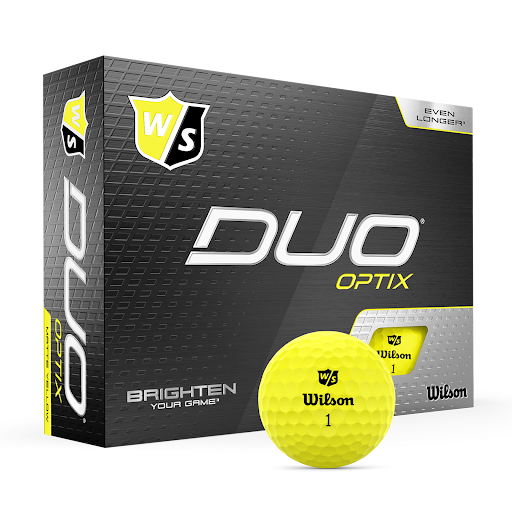 Caja de 12 Pelotas de Golf Wilson Duo Optix Wilson Papeleta x 12 