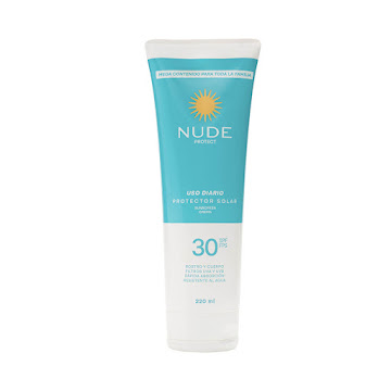 Protector Solar Nude Sunscreen 80% Más Contenido x 220 ml  