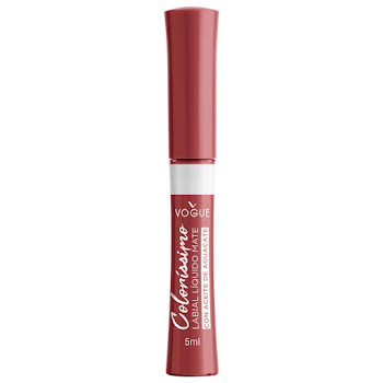 Labial Líquido Vogue   Colorissimo Mora x 5 ml  