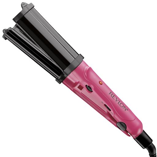 Ondulador Revlon Profesional Revlon Caja x 1 Diseñado para lograr ondas suaves y voluminosas con acabado profesional. Su tecnología cerámica distribuye el calor de forma uniforme, reduciendo el frizz y aportando brillo. Ideal para crear estilos 