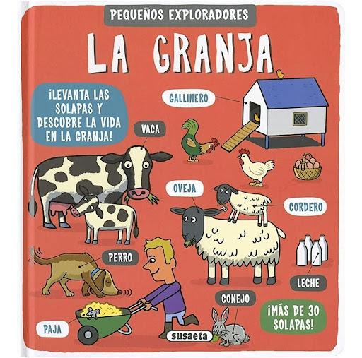 Pequeños Exploradores. La Granja (t.d) Susaeta Ediciones Libro x 1  