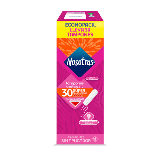 Tampón Nosotras Digital   Super x 30 und