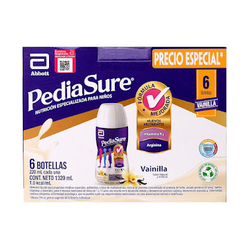 Pediasure Vainilla Rpb 220 ml x 6 und  