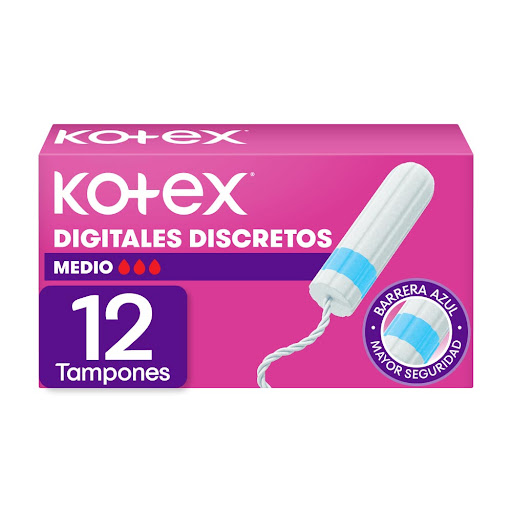 Tampones Digitales Kotex Medio x 12 und