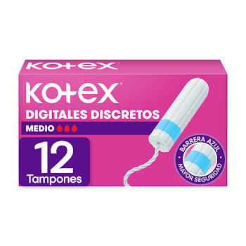 Tampones Digitales Kotex Medio x 12 und  
