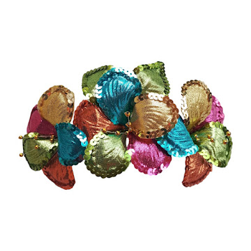 Peineta Cayena 3 Flores   x 1 Und  