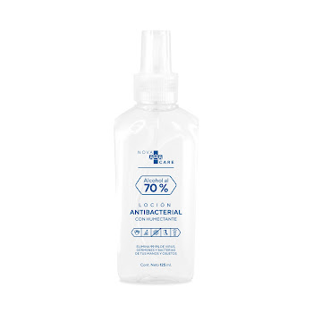 Loción Antibacterial Nova Care Humectante Frasco x 125 ml  