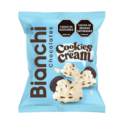 Chocolates Bianchi   Cookies Cream x 48 gr