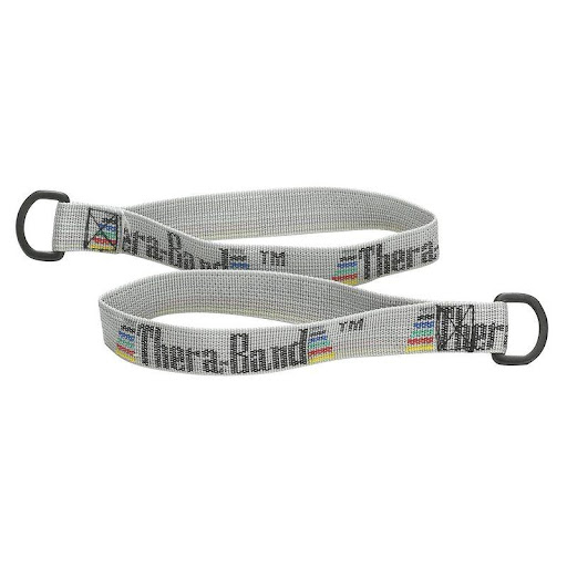Manilares Exercise Handles Theraband UN x 1 Par de manilares de agarre ergonómico, diseñados como accesorios de sujeción para bandas o tubos de resistencia, ideales para entrenamientos de fuerza, movilidad y equilibrio. Permiten trabajar con se