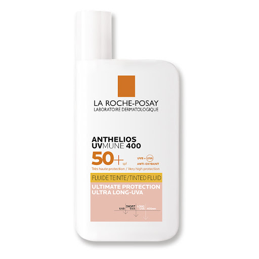 Protector Solar La Roche - Posay Anthelios Uvmune 400 Color Fluid SPF 50+ Frasco x 50 ml