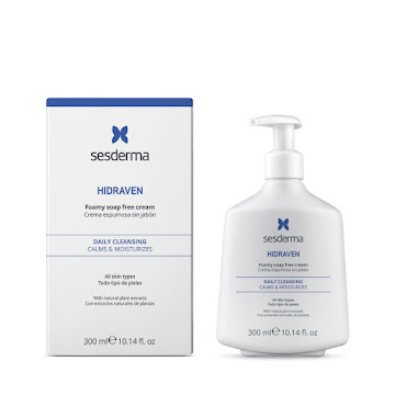 Crema Limpiadora   Espumosa Sesderma Hidraven Sin Jabón x 300 ml  