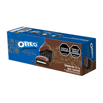 Galleta Oreo Navidad   Dark Fudge x 131 gr 