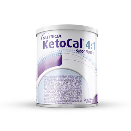 Ketocal 4:1 Nutricia Lata X 300 gr x 1 ESTE PRODUCTO REQUIERE FÓRMULA MÉDICA PARA SU COMPRA.