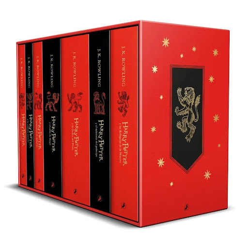 Estuche Harry Potter. Gryffindor. Edición Limitada Salamandra Libro x 1.0 ESTUCHE BIBLIOTECA GRIFFINDOR   Este estuche único reúne las siete novelas de la saga más mágica de todos los tiempos en una edición limitada dedicada a Gryffindor, la casa famosa por su valor, coraje