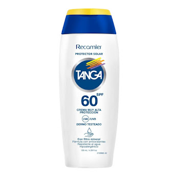 Bloqueador Tanga Crema   Spf60 x 130 ml  