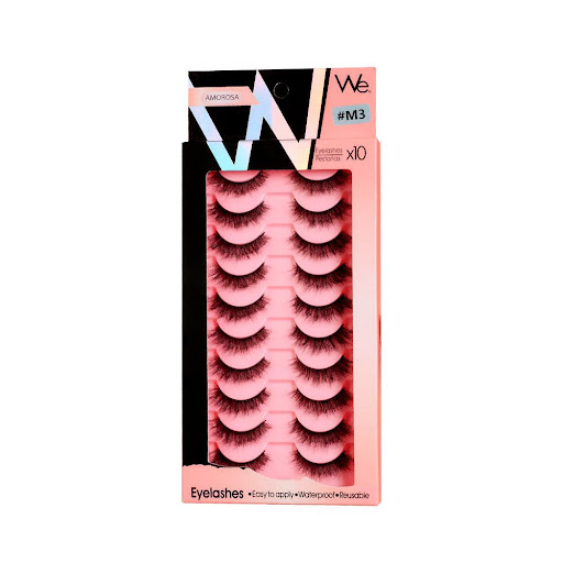 Pestañas postizas enteras we cosmetics Amorosa x10 We cosmetics Caja x 10 Par undefined