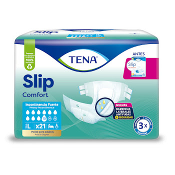 Pañal TENA Slip Comfort L Paquete x 21 und  
