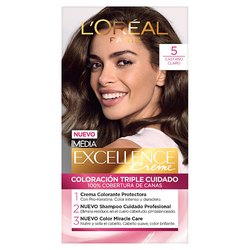 Tinte Loreal Excellence   Tono 5 Kit x 1 und
