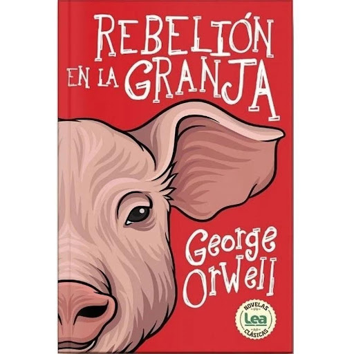 Rebelión En La Granja. George Orwell LEA Libro x 1.0 REBELION EN LA GRANJA (22)  Animal Farm is a beast fable, in form of satirical allegorical novella, by George Orwell, first published in England on 17 August 1945. It tells the story of a group of far