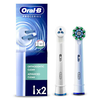 Cabezal de Repuesto Oral-B Orthodontic Clean Cepillo Eléctrico Caja x 2 und  