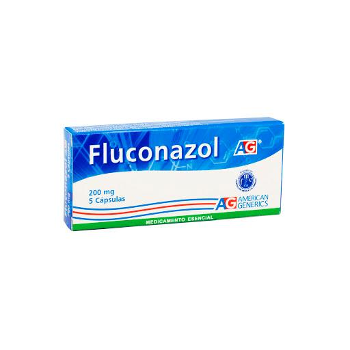 Fluconazol AG 200 mg Caja x 5 Cápsulas