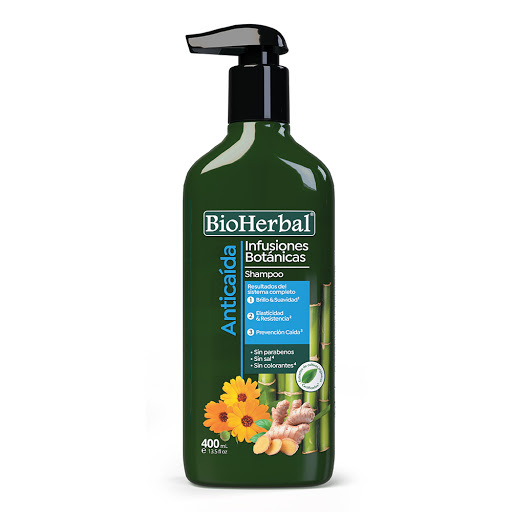 Shampoo Anticaída Bioherbal x 400 ml