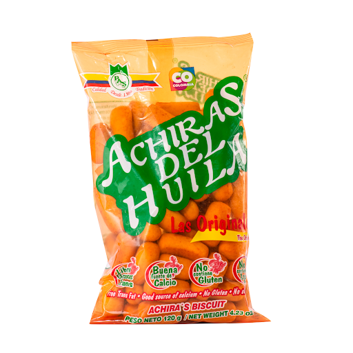 Pasabocas Achiras Del Huila Natural Paquete x 120 gr