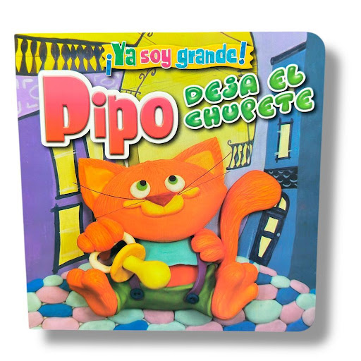 Ya Soy Grande! Pipo Deja El Chupete Latinbooks Libro x 1.0 Ya Soy Grande! Pipo Deja El Chupete   Originales ilustraciones realizadas a mano en plastilina. Una colección que invita a los niños a dar sus primeros grandes pasos.  Formato: Libro físico Autor: Lat