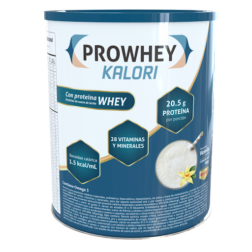 Proteína En Polvo   Prowhey Kalori Sabor Vainilla Lata x 900 g