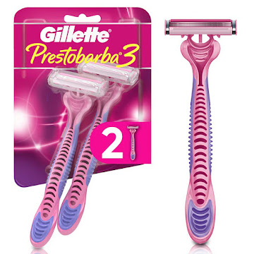 Cuchilla de Afeitar Gillette Prestobarba 3 Blíster x 2 und  