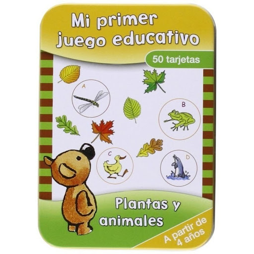 Primer Juego Educativo. Plantas Y Animales. Caja 50 Cartas Naumann & Gobel Verlagsgesellschaft Libro x 1.0 PRIMER JUEGO EDUC-PLANTA ANIMAL (CAJA 50 CARTAS)  Nº de páginas: 50 Editorial: NAUMANN & GÖBEL VERLAGSGESELLSCHAFT MBH Idioma: CASTELLANO ISBN: 9783867753340 Año de edición: 2010 Fecha de lanzamiento: