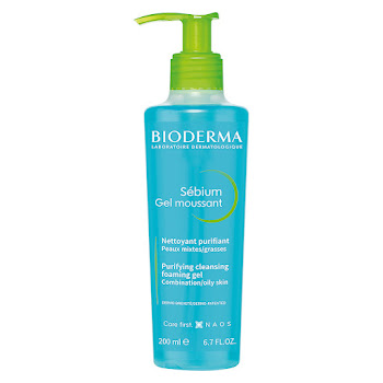 Gel Bioderma Sebium Purifying And Foaming Cleansing x 200 ml  