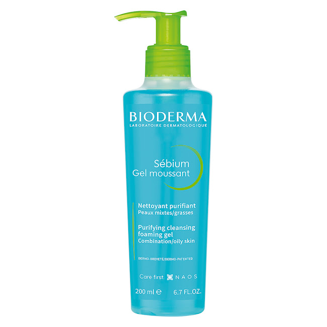 Gel Bioderma Sebium Purifying And Foaming Cleansing x 200 ml  