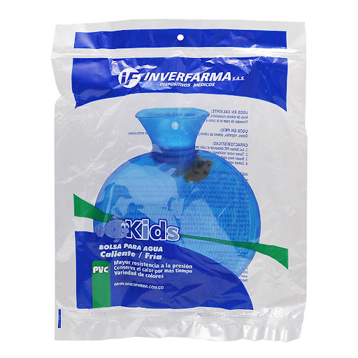 Bolsa De Agua Inverfarma Caliente/Fria Pvc Kids Paquete x 1 und
