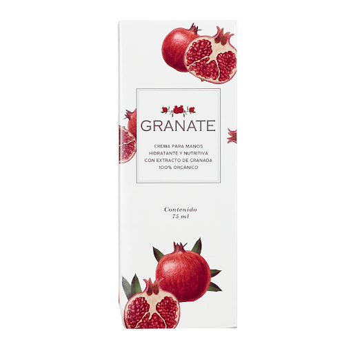Crema Para Manos Con Aceite De Granada Granate x 75 ml