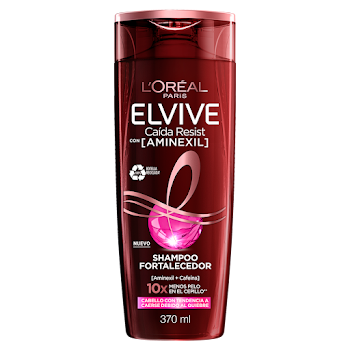 Shampoo Elvive L'Oréal París Anticaída Aminexil Botella x 370 ml  
